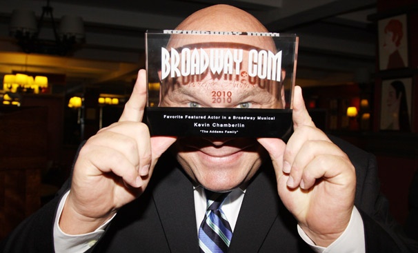 The Addams Family's Kevin Chamberlin Gives Thanks for the Only Award He's Ever Won