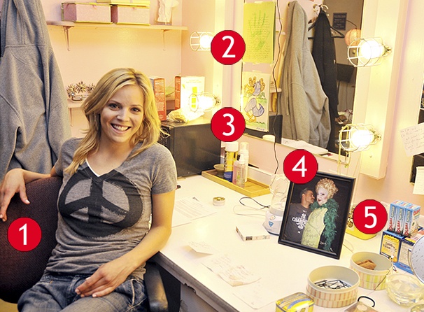Fly Away with Katie Rose Clarke and her 'Popular' Dressing Room at Wicked