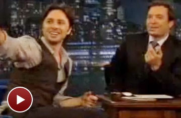 Sex, Shakespeare and Stickers: Zach Braff Talks Trust With Late Night's Jimmy Fallon