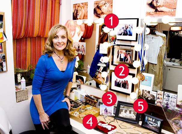 Judy McLane Puts Her Passions on Display Backstage at Mamma Mia!