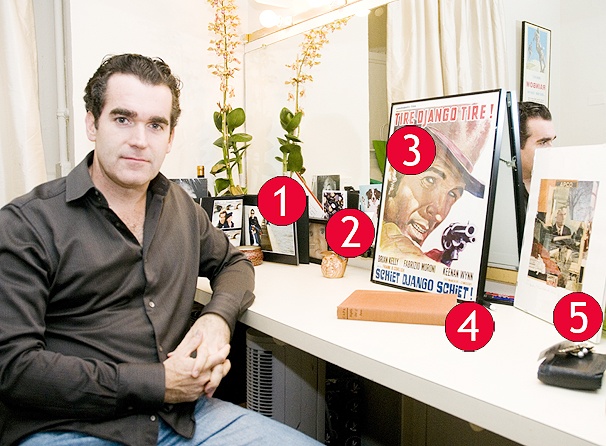 Time Stands Still Star Brian d'Arcy James Fills His Dressing Room with Cherished Gifts