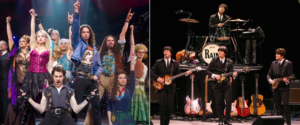 Broadway Musical Chairs: Rock of Ages and Rain Shifting to New Theaters