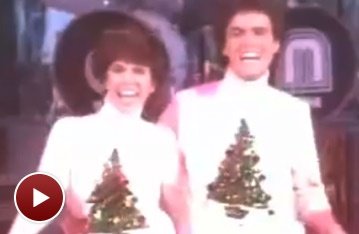 Broadway Holiday Flashback! Donny and Marie Osmond Rock Around the Christmas Tree