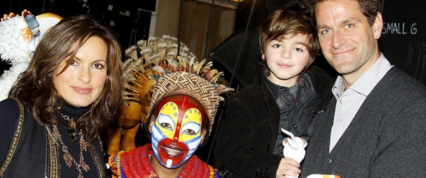 Mariska Hargitay & Family Feel the Love at The Lion King