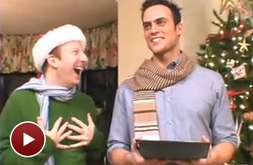 Broadway Holiday Flashback! Cheyenne Jackson and the Cast of [title of show] Ring in Christmas