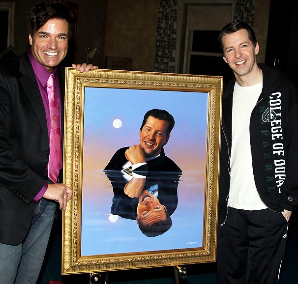 Promises, Promises Star Sean Hayes Unveils His 'Fame Wall' Portrait