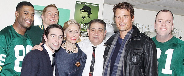 Josh Duhamel and Mad Men's Bryan Batt Cheer on the Cast of Lombardi