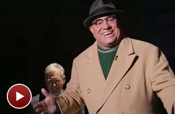 Lombardi's Dan Lauria Returns to Letterman to Coach Dave on the Top Ten