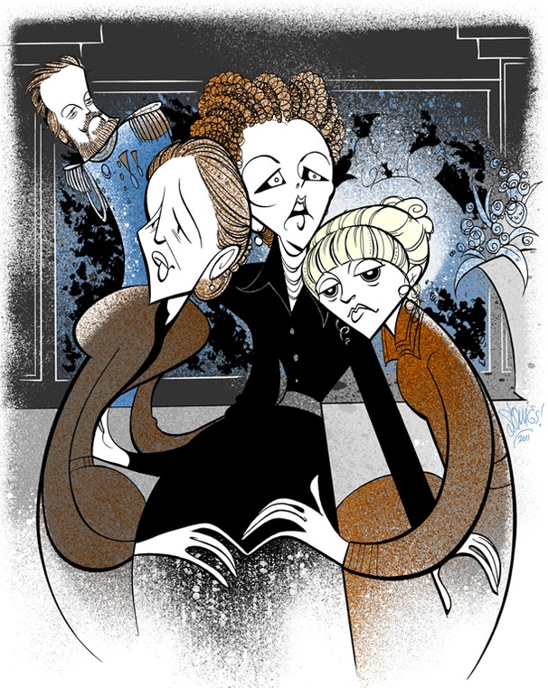 Squigs Heads to the Russian Countryside for a Portrait of Three Sisters