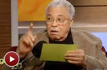 Baby! Driving Miss Daisy Star James Earl Jones Channels Justin Bieber