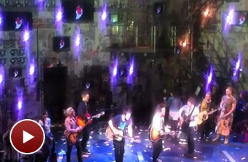 Billie Joe Armstrong Sends Off American Idiot's John Gallagher Jr. and Michael Esper With 'Love'