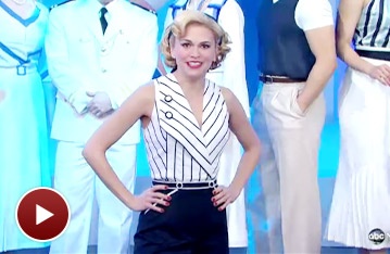 Watch Sutton Foster and the Cast of Anything Goes Tap Up a Storm on GMA