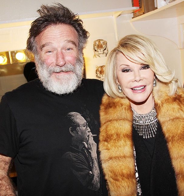 Let the Fur Fly! Joan Rivers Visits Robin Williams at Bengal Tiger