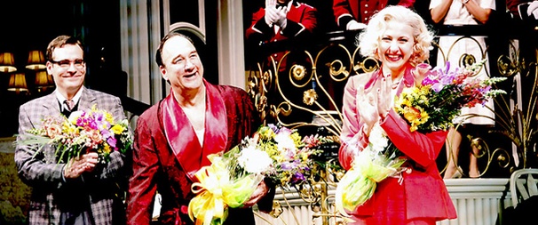 Born This Way! Jim Belushi, Robert Sean Leonard and Nina Arianda Toast Born Yesterday's Opening Night