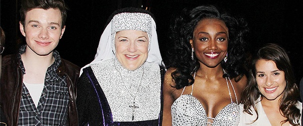 Lea Michele & Glee Castmates Have a Heavenly Time at Sister Act