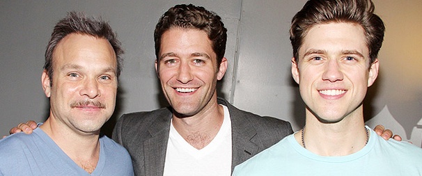 Exclusive Photos! Glee's Matthew Morrison Catches Up with Broadway Pals at Catch Me If You Can