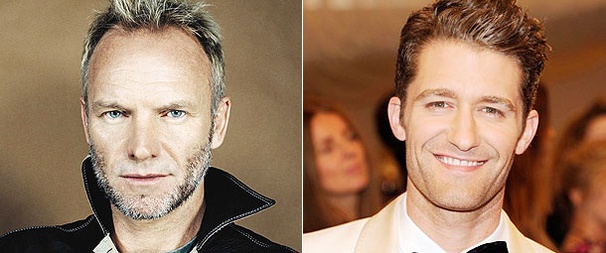 Glee's Matthew Morrison Adds Duet with Sting to Starry CD Lineup