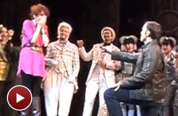 A Wonderland Wedding! White Knight Darren Ritchie Pops the Question On Stage