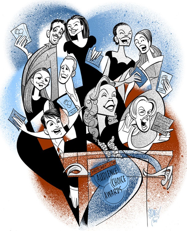 Fan Favorites Get the Squigs Treatment at the 2011 Broadway.com Audience Choice Awards
