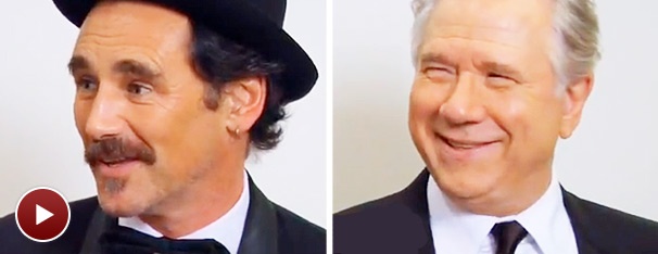 Final Tony Vids! Mark Rylance on His Poetic Podium Moment & John Larroquette on His Shiny New Dressing Room Fan