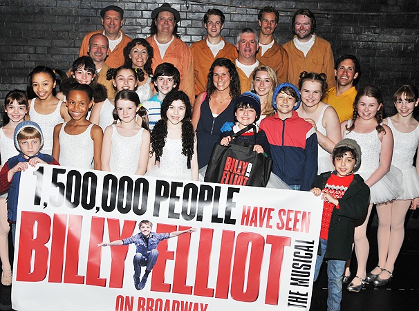 Surprise! Billy Elliot Welcomes 1.5 Millionth Audience Member to Broadway