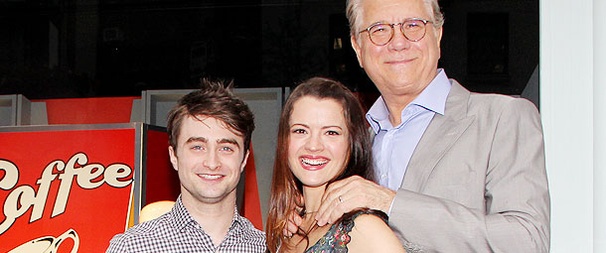 After Backstage Tragedy, Daniel Radcliffe & How to Succeed Co-Stars Unveil Windows at Lord & Taylor