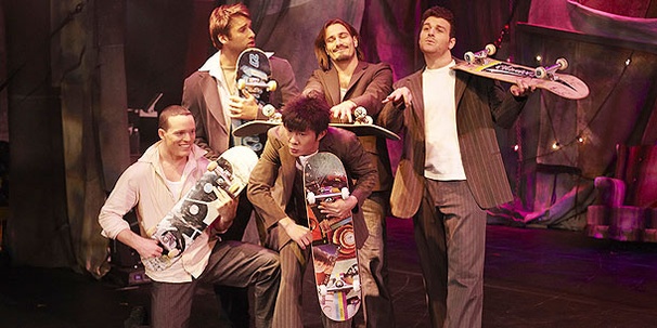 Acrobatic Spectacle Traces Set for Off-Broadway Run at Union Square Theatre
