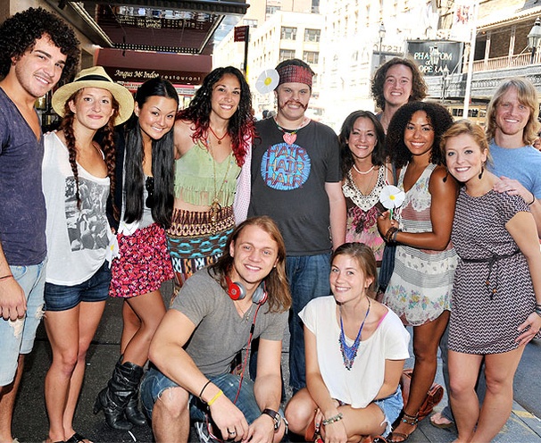 Lucky 'Hippies' Win Walk-On Roles in Broadway Return of Hair