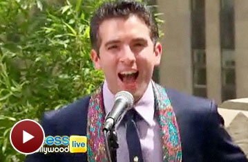 Broadway's Jersey Boys Walk Like Men on Access Hollywood Live