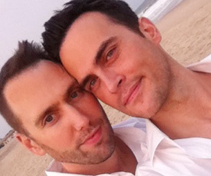 Cheyenne Jackson Weds Longtime Partner Monte Lapka in Hamptons Ceremony