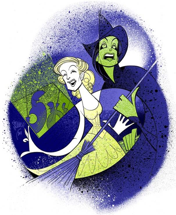 Squigs Salutes Broadway's New Wicked Witches Jackie Burns and Chandra Lee Schwartz