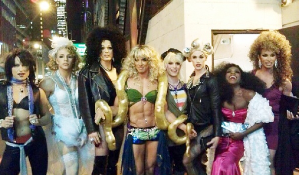 Madonna, Britney and Cher, Oh My! Nick Adams and the Men of Priscilla Channel Pop Legends