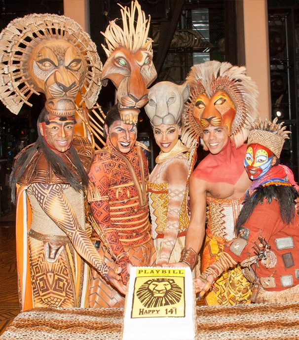 The Lion King Celebrates Its 14th Broadway Birthday