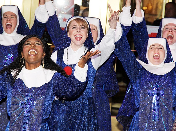 Whoopi Goldberg, Patina Miller and the Stars of Sister Act Kick Off the Holiday Season at Macy’s 