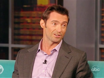 Hugh Jackman Talks Topless Fans and Les Miserables on The View