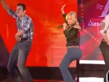 Baby Got Back! Kristin Chenoweth Shows Off Her 'Honky Tonk Badonkadonk' at the American Country Awards