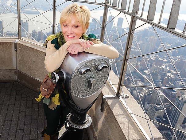 From Neverland to New York, Peter Pan Star Cathy Rigby Lands at the Empire State Building