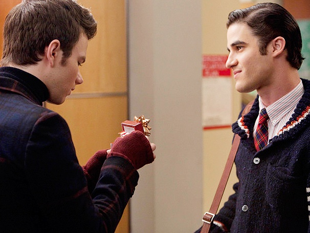 Glee Does Christmas! Hear Darren Criss and Chris Colfer Sing ‘White Christmas’ & More