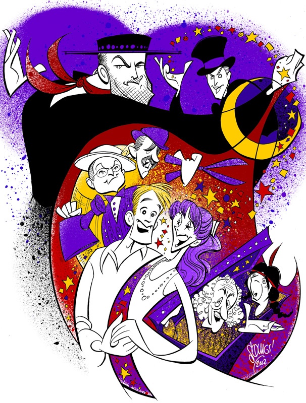 Squigs Pens a Whimsical Portrait of Aaron Carter & Company in The Fantasticks