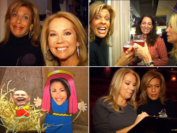 The Today Show’s Kathie Lee Gifford and Hoda Kotb Keep the Holiday Spirit Alive Backstage at Billy Elliot