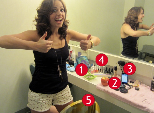 My Space: Addams Family Daughter Cortney Wolfson Keeps Her Vocabulary and Health High Backstage