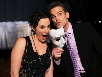 Watch Trista Moldovan & Hugh Panaro Celebrate 10,000 Shows of The Phantom of the Opera