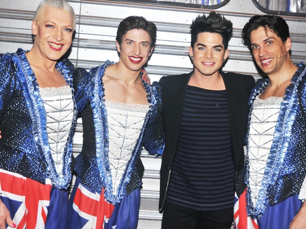Hot Stuff! Adam Lambert Joins the Party at Priscilla Queen of the Desert