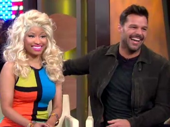 Ricky Martin Chats About Evita Alongside Nicki Minaj on Good Morning America