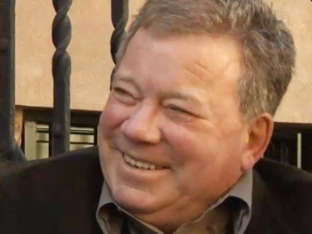 Shatner's World Star William Shatner is Hungry, Thirsty & Cold on Talk Stoop