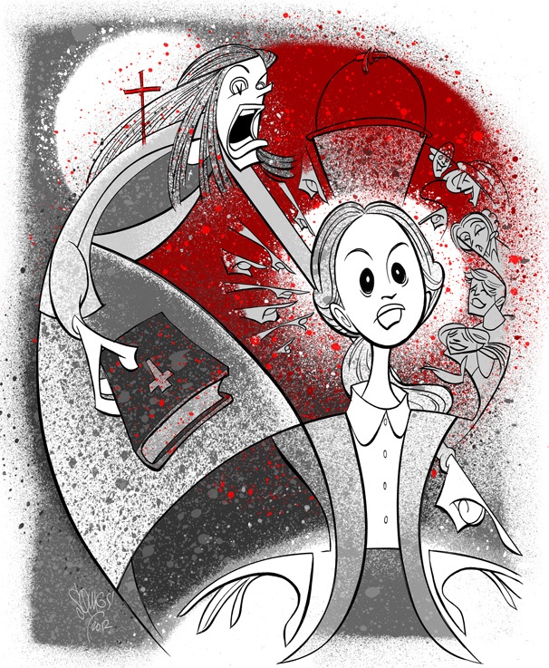 Squigs Brings High School Horrors to Life in a Chilling Portrait of Carrie