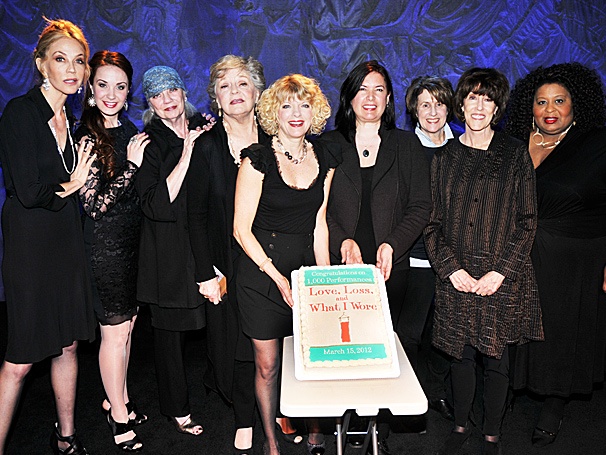 Sierra Boggess and the Cast of Love, Loss and What I Wore Celebrate 1,000 Performances Off-Broadway