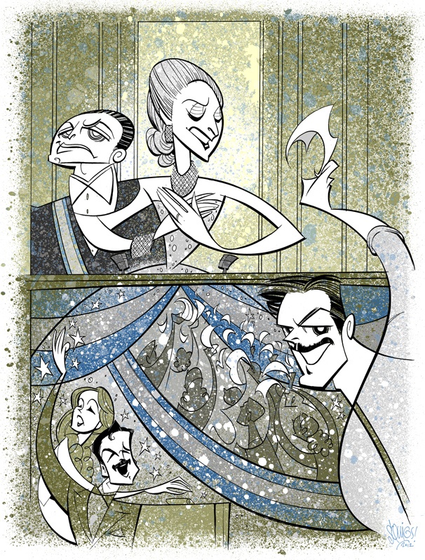 Squigs Captures Elena Roger, Ricky Martin, Michael Cerveris & More in Evita