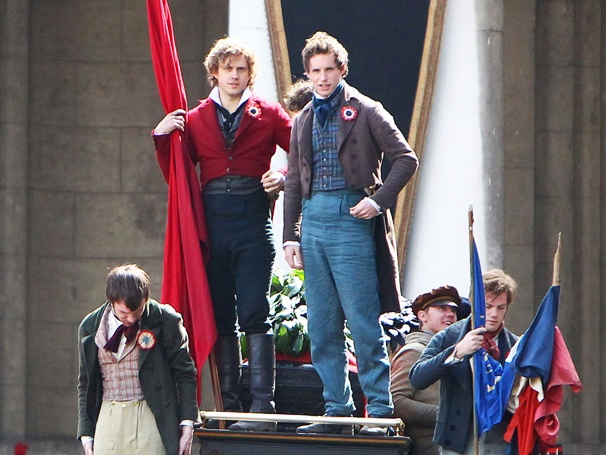 Do You Hear the People Sing? Get a First Look at Aaron Tveit and Eddie Redmayne in Les Miserables