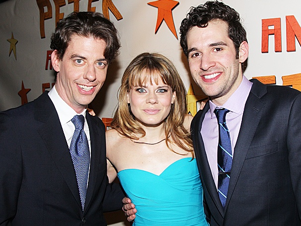 Bon Voyage! Join Christian Borle, Celia Keenan-Bolger & Adam Chanler-Berat on Opening Night of Peter and the Starcatcher